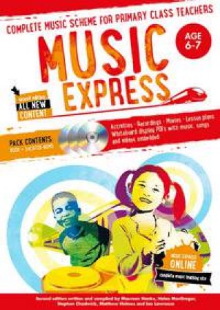 Music Express: Book 2 (Book + 2 CDs + DVD-ROM) by Various 