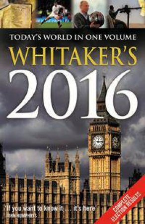 Whitaker's 2016 by Various