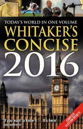 Whitaker's Concise 2016 by Various