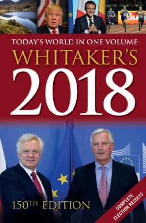 Whitaker's 2018 by Whitaker