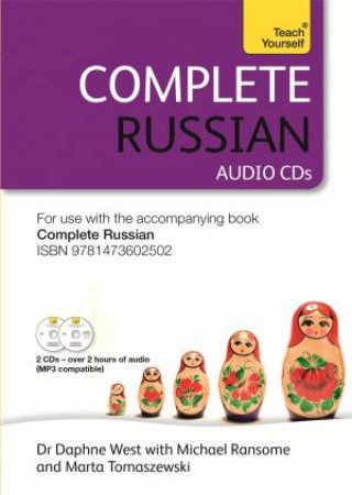 Teach Yourself: Learn Russian: Complete Russian - CD by Dr Daphne West