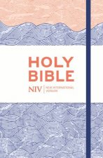 NIV Thinline Blue Waves Cloth Bible