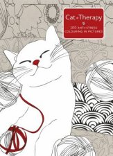 Cat Therapy 100 AntiStress Colouring In Pictures