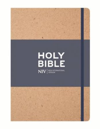 NIV Tan Single-Column Journalling Bible by New International Version