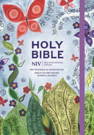 NIV Journalling Bible Illustrated By Hannah Dunnett by New International Version