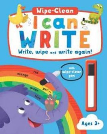 Wipe-Clean: I Can Write by Various