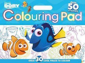 Disney Pixar Finding Dory Colouring Floor Pad: Over 30 Cool Pages to Colour by Various