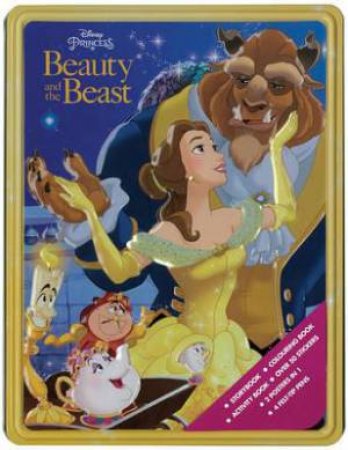 Disney Beauty And The Beast Happy Tin by Various