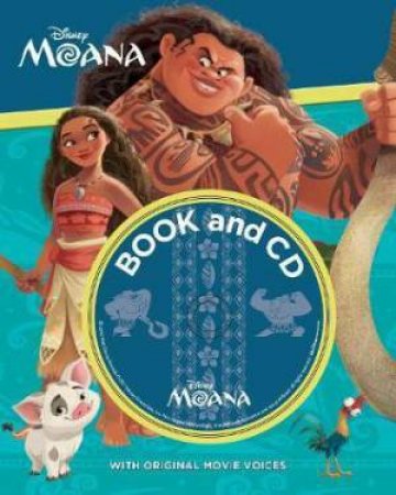 Disney Moana Book & CD by Various