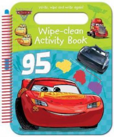 Disney Pixar Cars 3 Wipe-Clean Activity Book by Various