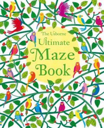 The Usborne Ultimate Maze Book by Kirsteen Robson