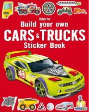 Build Your Own Cars And Trucks Sticker Book