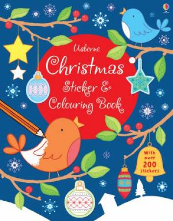 Christmas Sticker and Colouring Book by Jessica Greenwell & Stacey Lamb & Sam Meredith