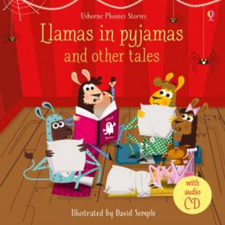 Usborne Phonics: Llamas in Pyjamas and Other Tales (With CD) by Russell Punter & David Semple & Lesley Sims