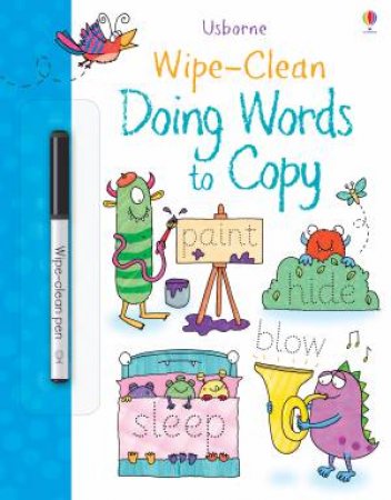 Wipe-Clean: Doing Words To Copy by Hannah Watson & Gareth Williams