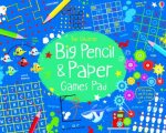 Big Pencil And Paper Games Pad