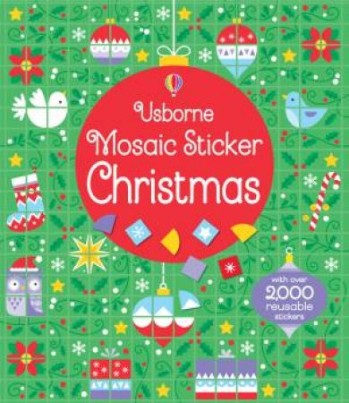 Mosaic Sticker Christmas by Kirsteen Robson & Carly Davies