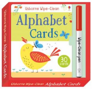 Wipe-Clean Alphabet Cards by Felicity Brooks