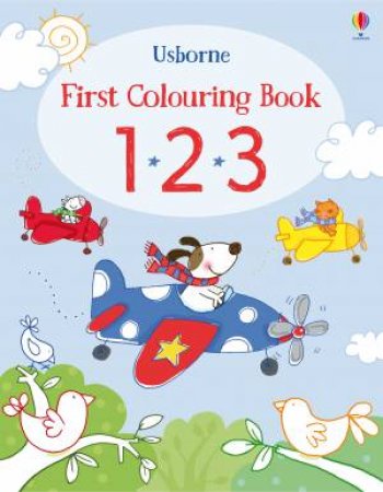 First Colouring Book 123 by Stacey Lamb