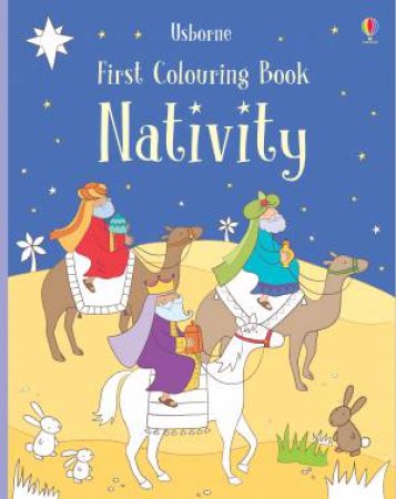 First Colouring Book Nativity by Felicity Brooks & Sam Meredith