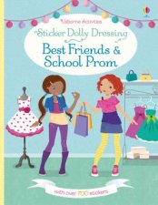 Sticker Dolly Dressing Best Friends  School Prom