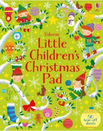 Little Children's Christmas Activity Pad by Kirsteen Robson