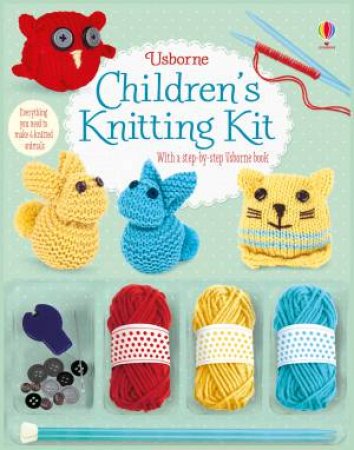 Children's Knitting Kit by Sarah Hull