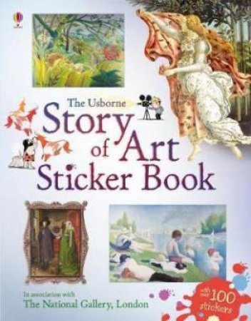 Story Of Art Sticker Book by Sarah Courtauld & Karine Bernadou