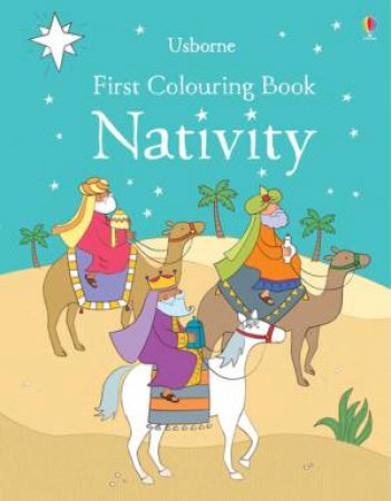 First Colouring Book Nativity by Felicity Brooks & Sam Meredith