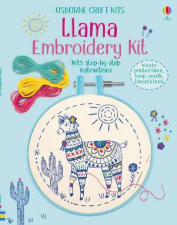 Embroidery Kit: Llama by Lara Bryan & Bethan Janine & Ian McNee