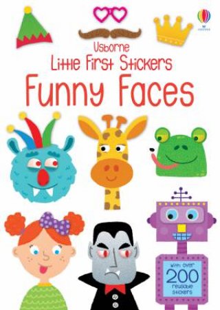 Little First Stickers Funny Faces by Krysia Ellis