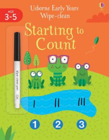 Early Years Wipe-Clean Starting To Count by Jessica Greenwell & Genine Delahaye