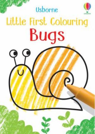 Little First Colouring Bugs by Kirsteen Robson & Jenny Brown