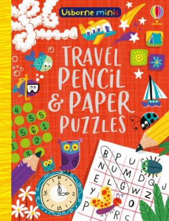 Mini Books Travel Pencil And Paper Puzzles by Kate Nolan & Jordan Wray