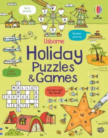 Holiday Puzzles And Games by Phillip Clarke & Pope Twins