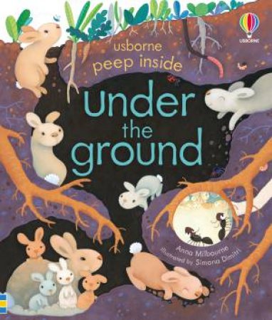 Peep Inside Under The Ground by Anna Milbourne & Simona Dimitri