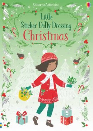 Little Sticker Dolly Dressing Christmas by Fiona Watt