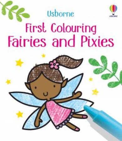 First Colouring Fairies And Pixies by Matthew Oldham & Jenny Brown