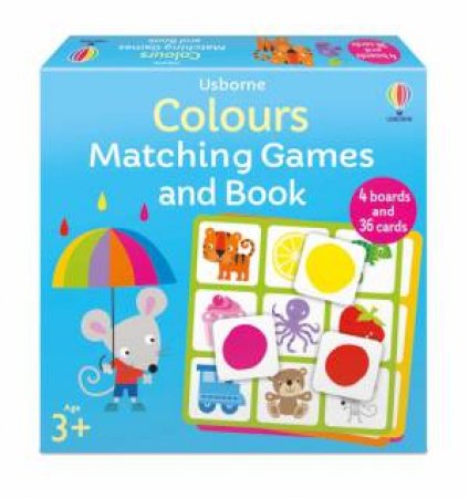 Colours Matching Games And Book by Kate Nolan & Jayne Schofield