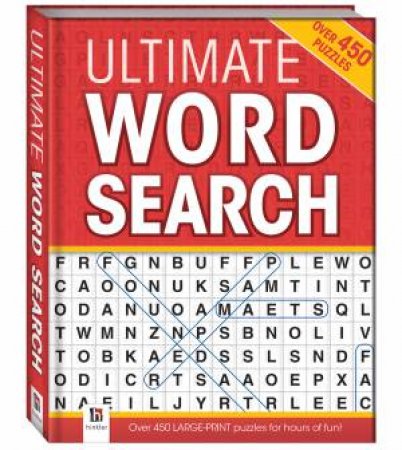 Ultimate Word Search: Red (Large Print) by Various