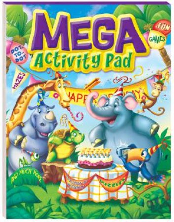 Mega Activity Pad: Purple by Various