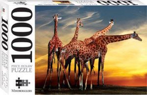 Mindbogglers 1000 Piece Jigsaw: Giraffes Africa by Various