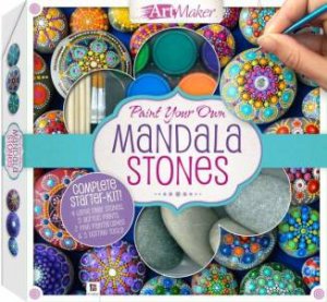 Paint Your Own Mandala Stones Kit by Katie Cameron