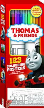 Thomas And Friends: 123 Colouring Posters by Various