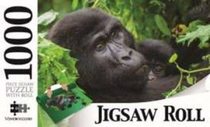 Gorillas 1000 Piece Jigsaw With Mat by Various