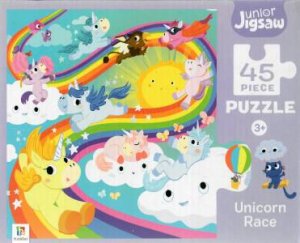 Junior Jigsaw 45 Piece Puzzle: Unicorn Race by Various