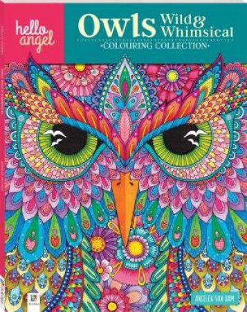 Hello Angel Inspirational Colouring Book: Owl by Various