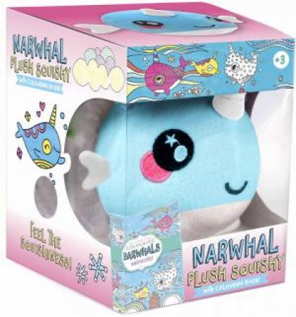 Plush Squishy And Book Kit: Narwhal by Various