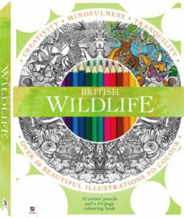 British Wildlife Colouring Kit by Various