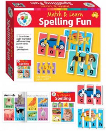 Building Blocks: Spelling Fun Match And Learn Cards (2020 Ed) by Various